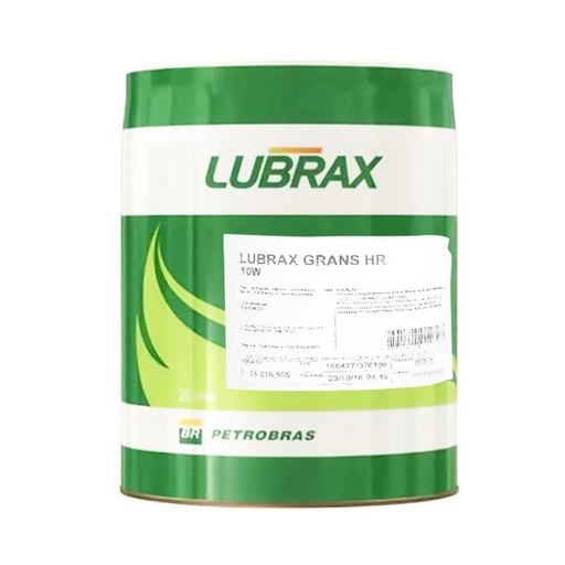 [4201917] LUBRAX GRANS HR W10 SAE10 HYD. 20LT