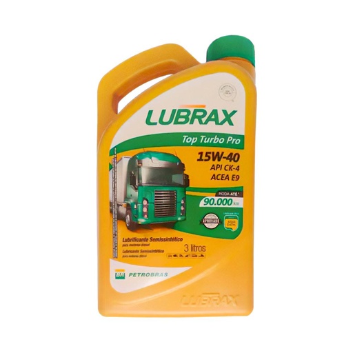[4202016] LUBRAX TOP TURBO PRO SEMI SINT 15W40 DIESEL 3LT