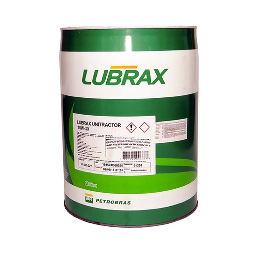 [4202093] LUBRAX UNITRACTOR 20W30 20LT GRANS THF